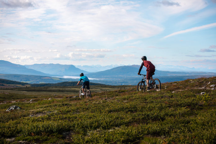 sykling på Golsfjellet