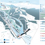 Gol Skipark_bakkekart