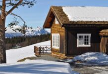 Løstegård Hytter Solbu. Foto: Løstegård Hytter