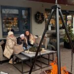 Skysskroa, utekos, gjester, spise – 26