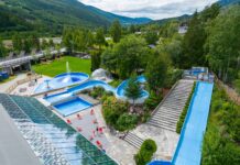 Pers Hotell Uteområdet av Pers Tropicana Badeland