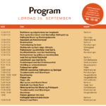 Fåre Festival Program