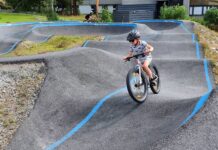 Pumptrack og skatepark