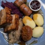 børts fusion restaurant juletallerken
