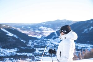 Nærbilde alpint, Gol, Hallingdal, påske, Skagahøgdi