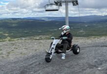 Mountain Cart på Bualie